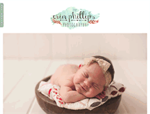 Tablet Screenshot of erinphillipsphotography.com